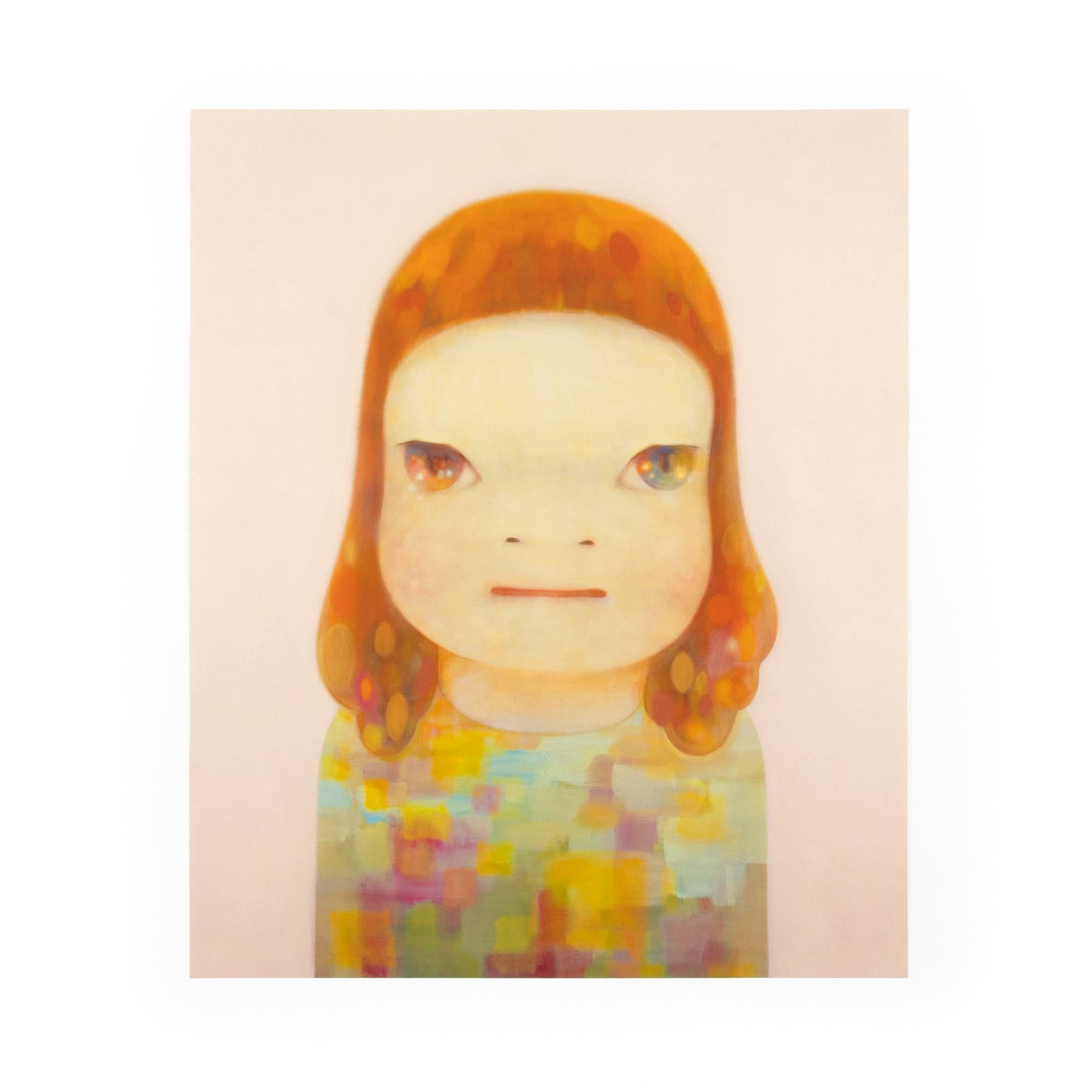 Yoshitomo Nara, Miss Spring: Digitaler Pigmentdruck und Buch, japanische Pop-Art
