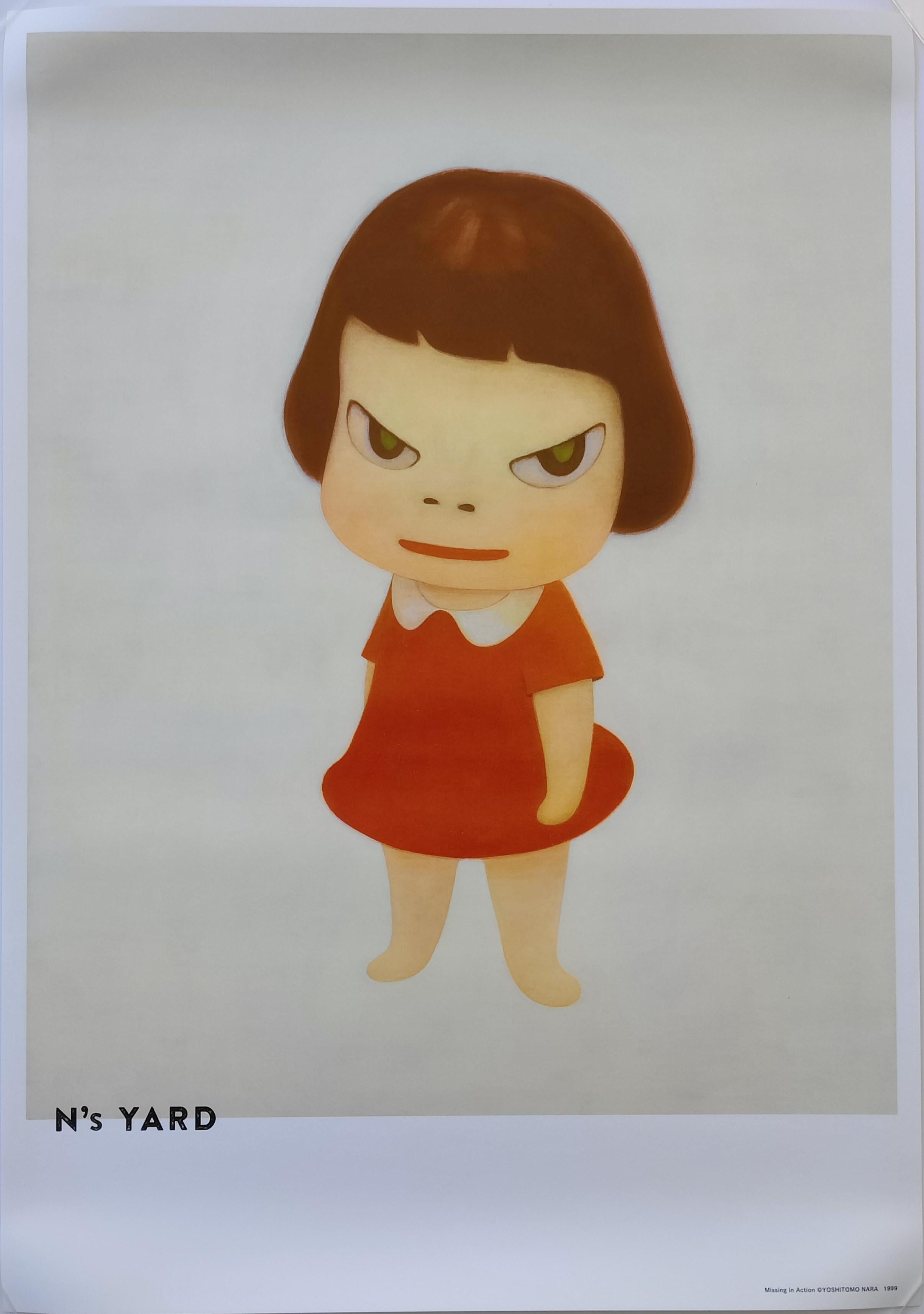 Yoshitomo Nara
Missing in Action
Offset print on paper
Sheet size 51.5 × 36.4 cm