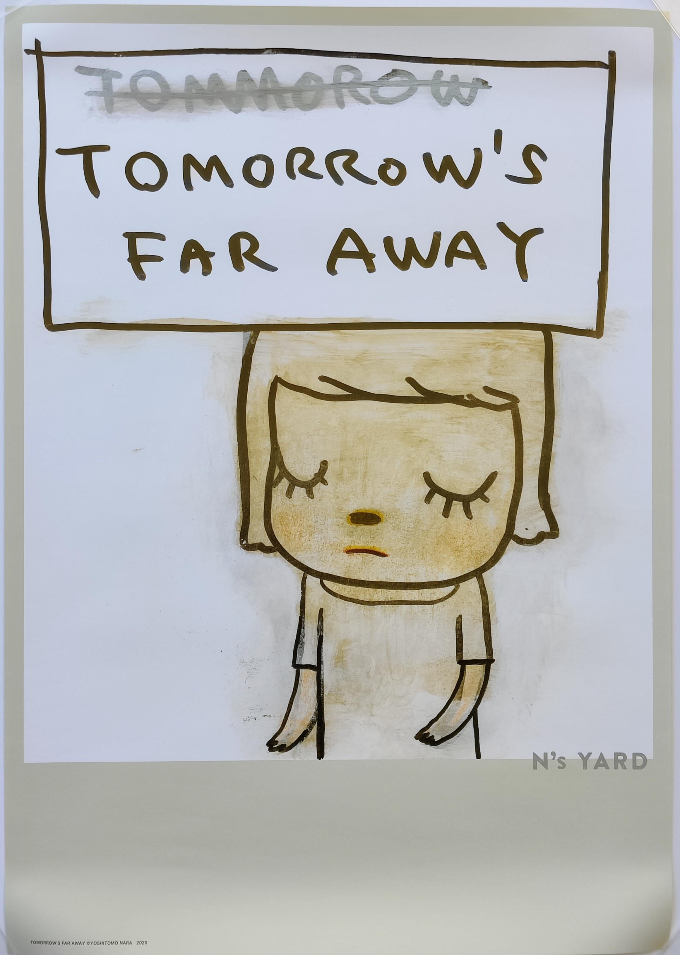 Yoshitomo Nara
Tomorrows Far Away
Offset print on paper
Sheet size 51.5 × 36.4 cm