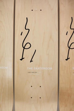 Light Haze Day - Japonés, Contemporáneo, Oro, Pop Art