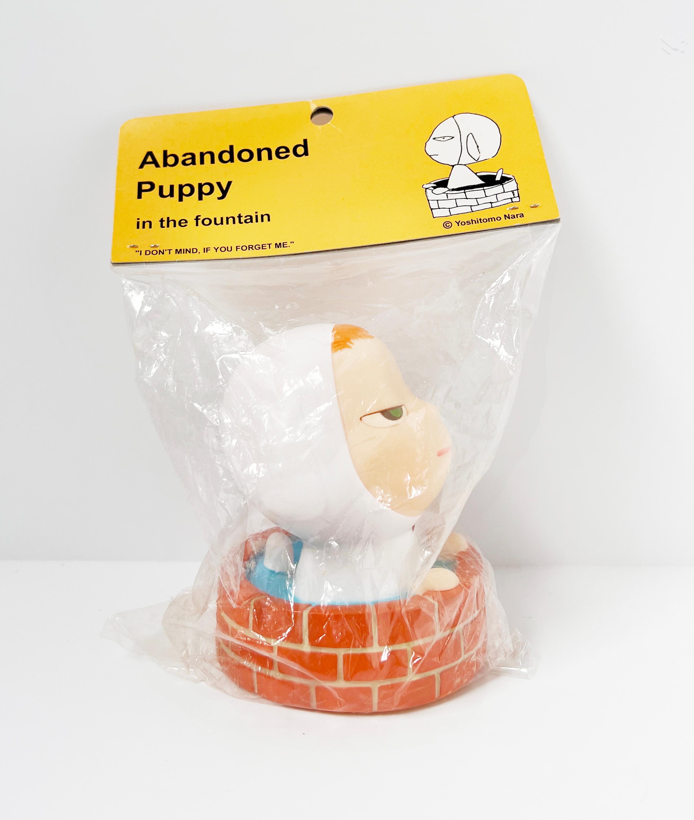 Yoshimoto Pup Cup art toy (Yoshitomo Nara Abandoned Puppy in the Fountain) 1