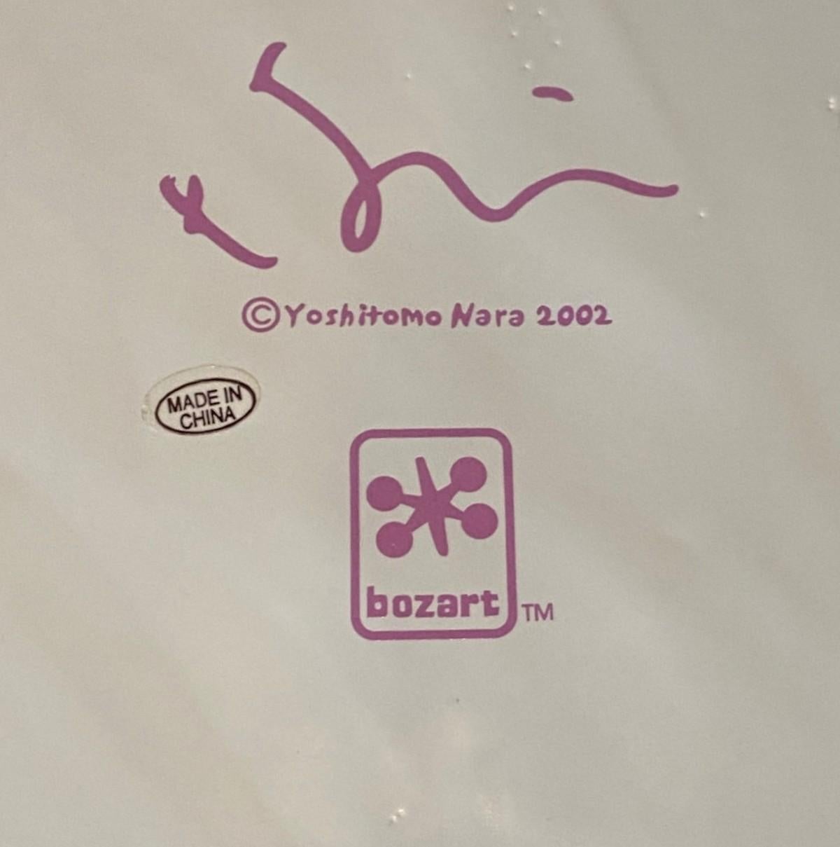 Yoshitomo Nara, Too Young to Die, Japanese Glazed Porcelain Ceramic Ashtray 2002 For Sale 12