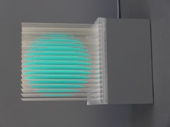 Sphère lumineuse verte