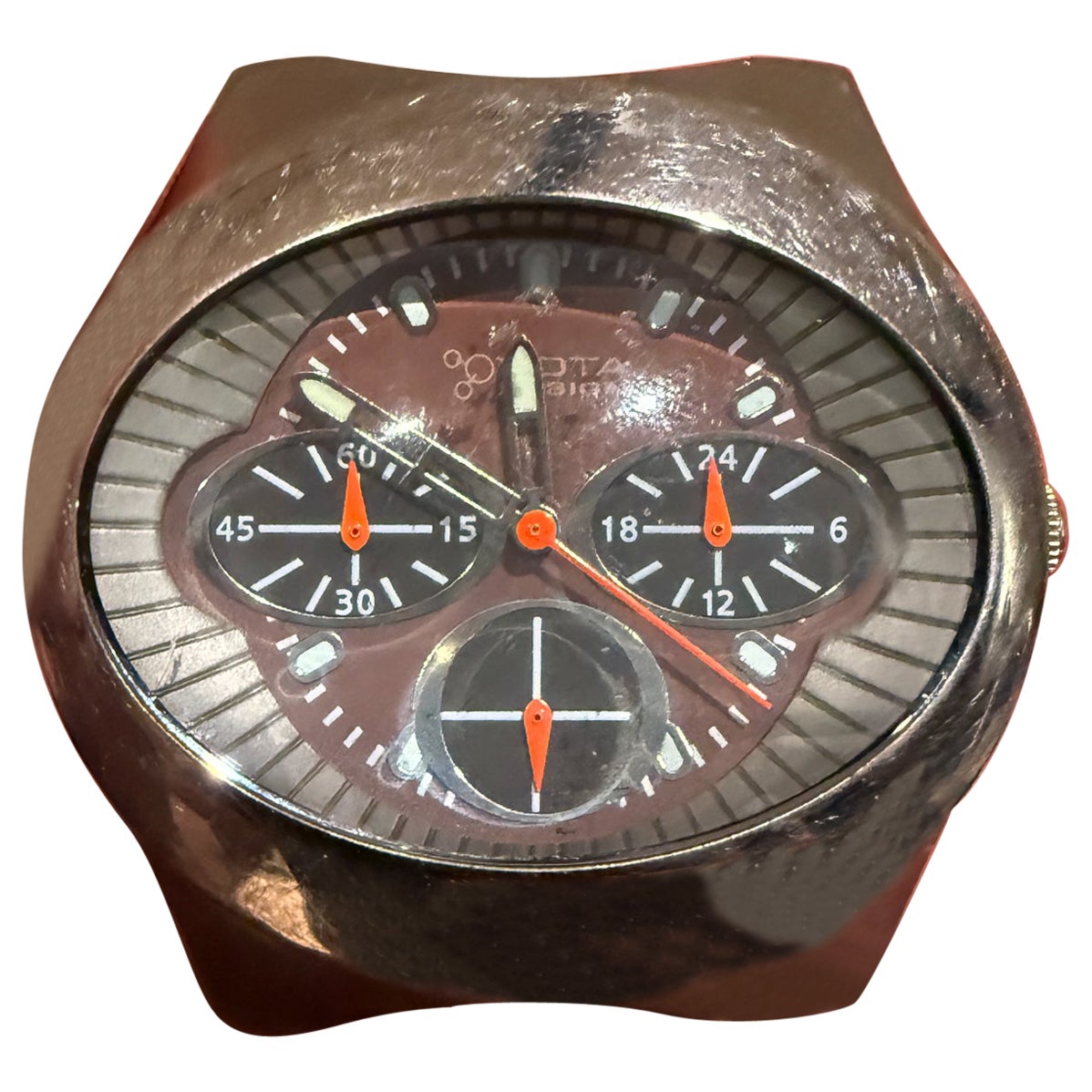 Yota Wrist Watch Vintage Made in Japan Atomic Space Age Modern For Sale