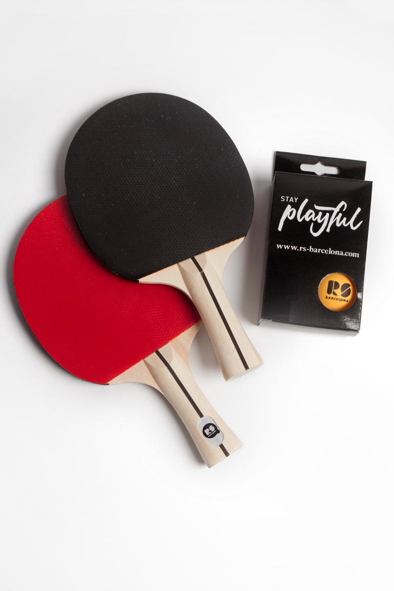 You and Me HPL Top Standard PingPong Table in White by RS Barcelona