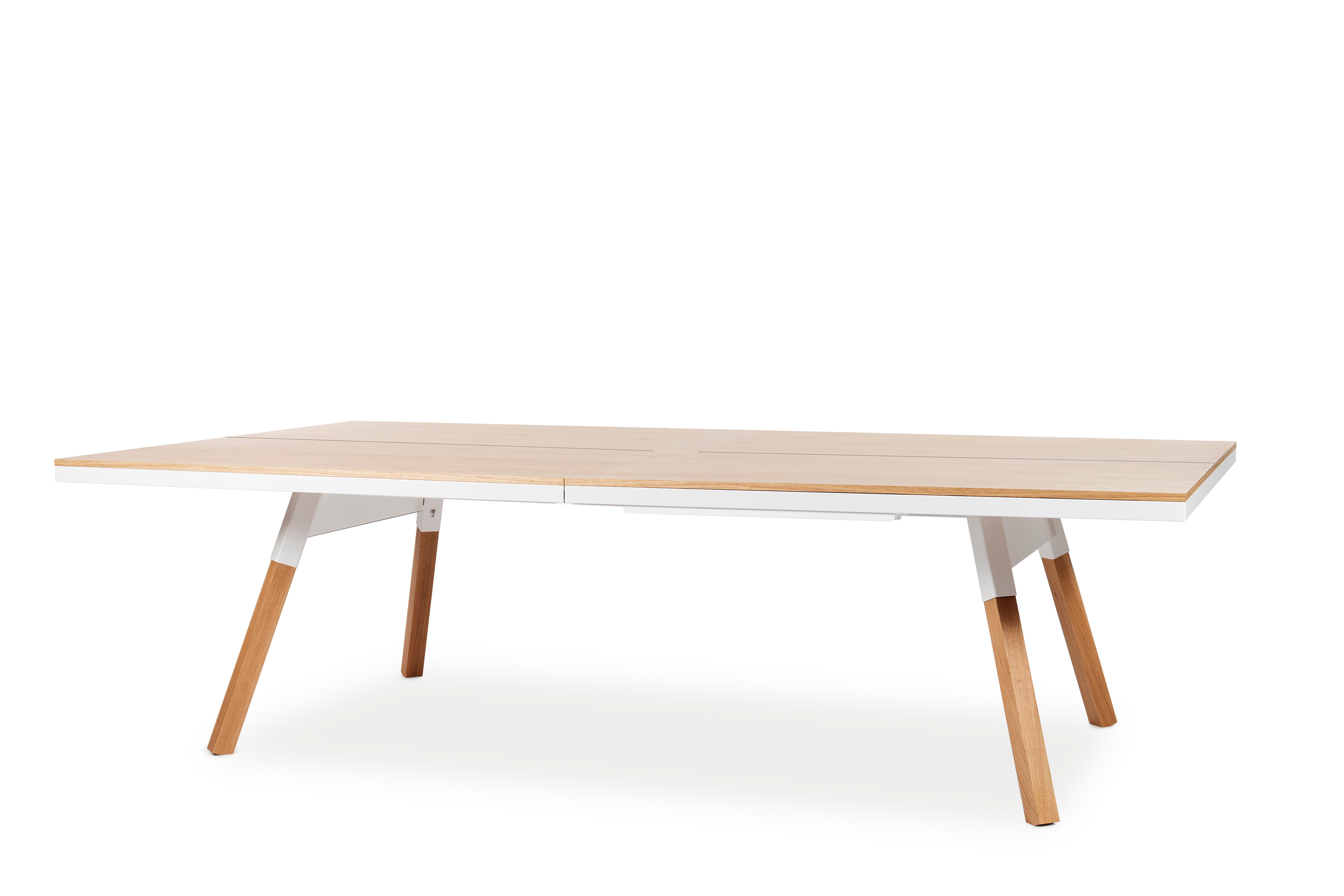 You and Me Indoor Ping Pong Table by RS Barcelona in Walnut Wood & Black For Sale 7