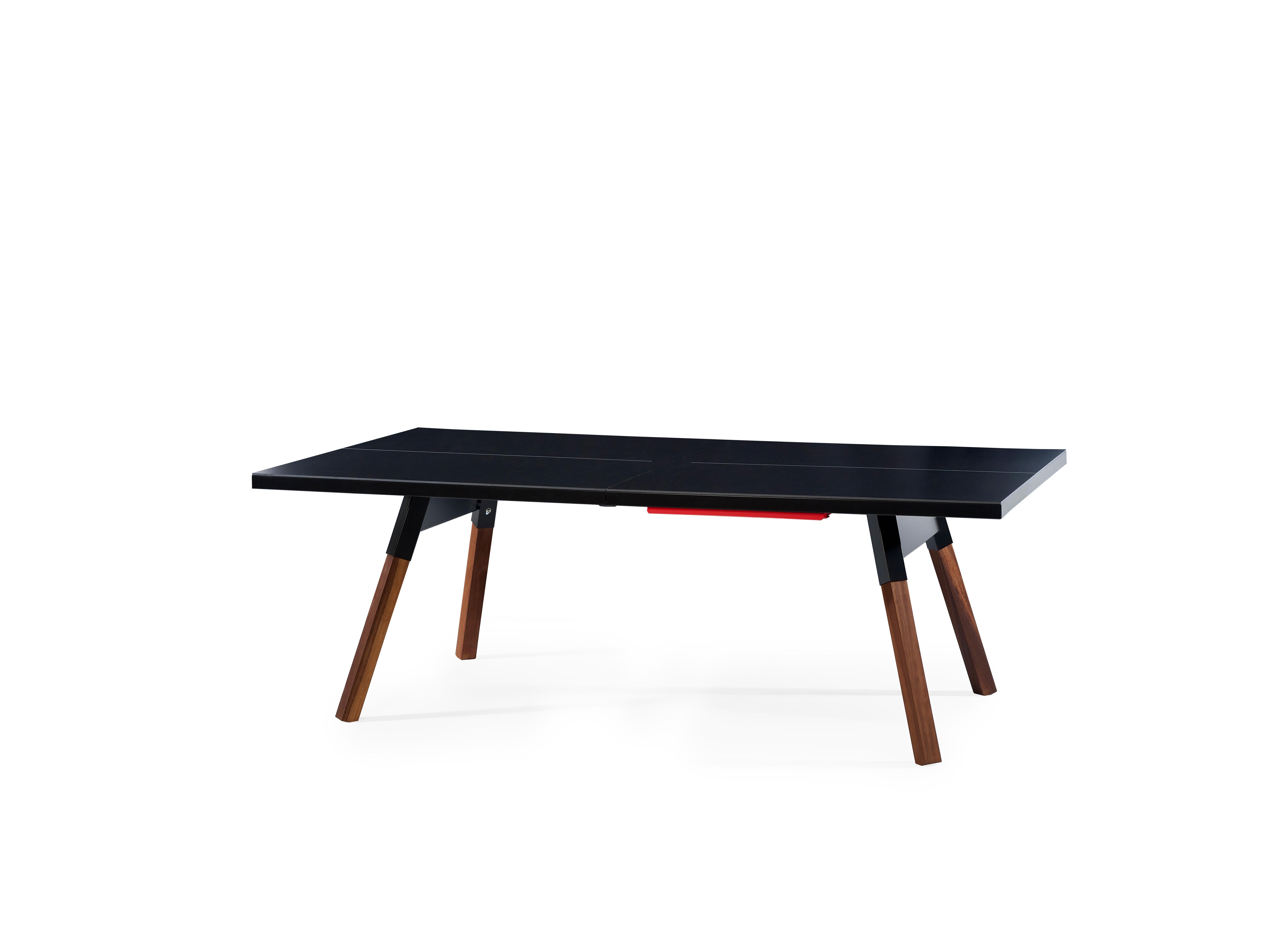 You & Me HPL-Ping-Pong-Tisch 220 mit Platte in Schwarz von RS Barcelona (Moderne) im Angebot