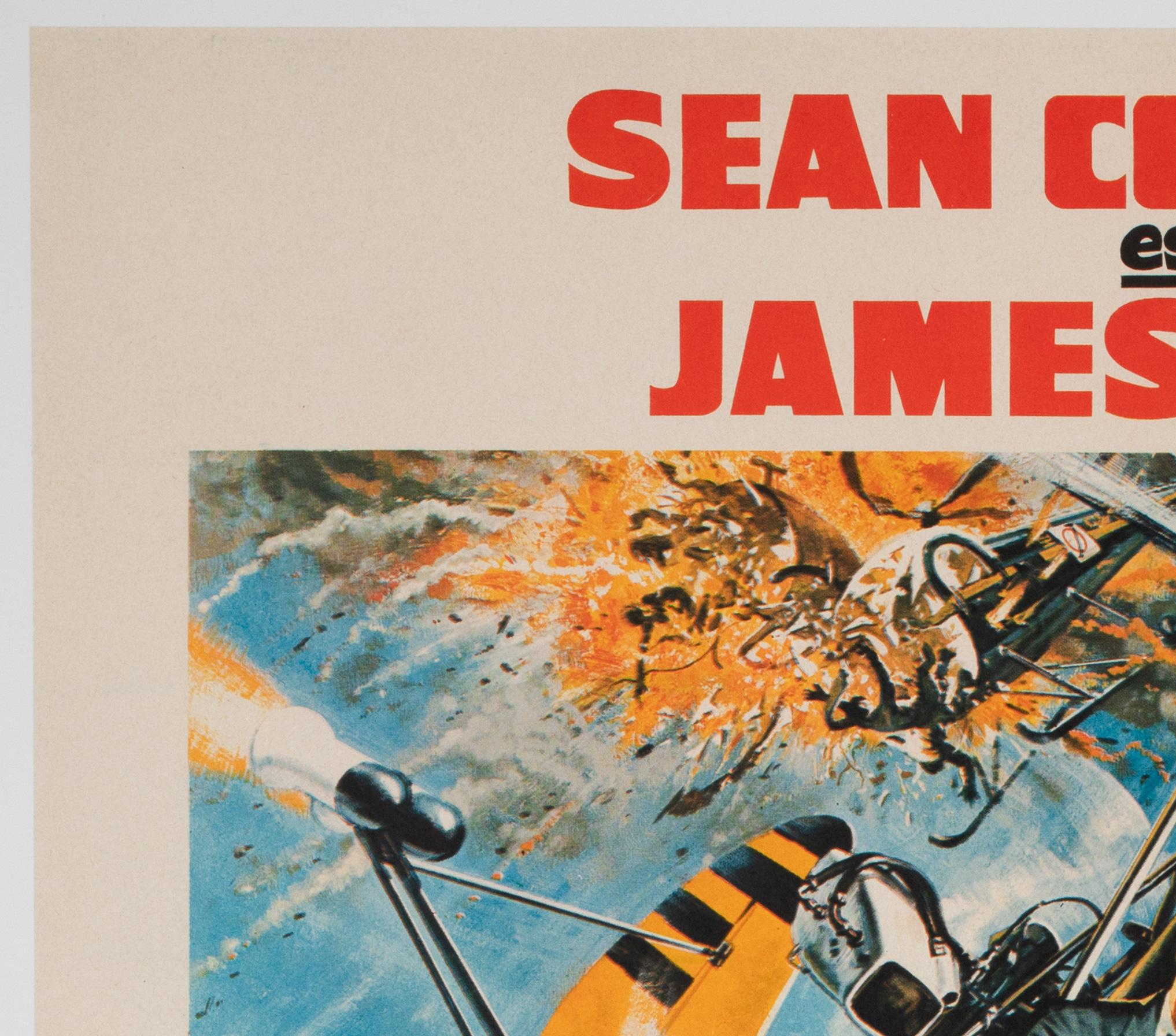 Francese Si vive solo due volte 1967 Film Moyenne francese, Poster, Frank McCarthy in vendita