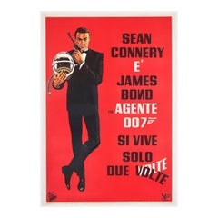 Sólo se vive dos veces 1967 Cartel de cine italiano de 1 hoja, Robert McGinnis