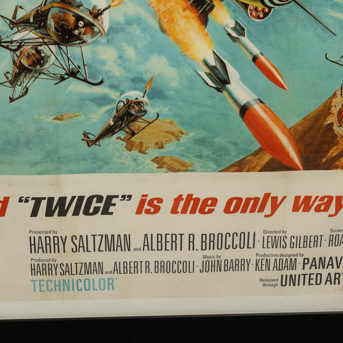 'You Only Live Twice' (1967) Poster, British, Style B (Little Nelly) For Sale 6