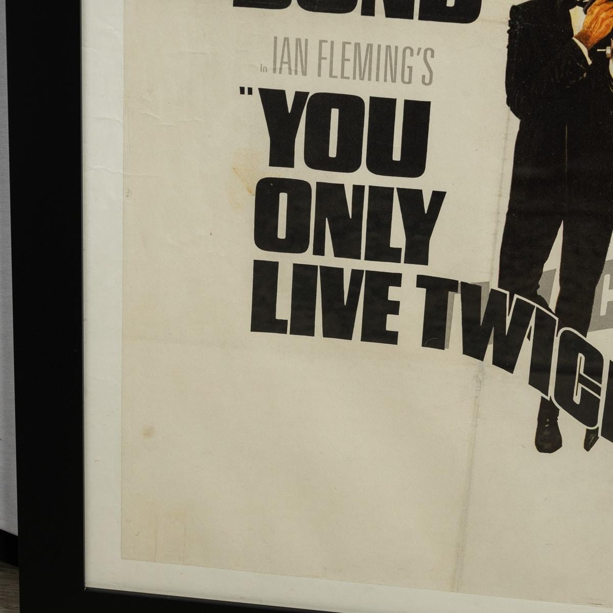 20th Century 'You Only Live Twice' (1967) Poster, British, Style B (Little Nelly) For Sale