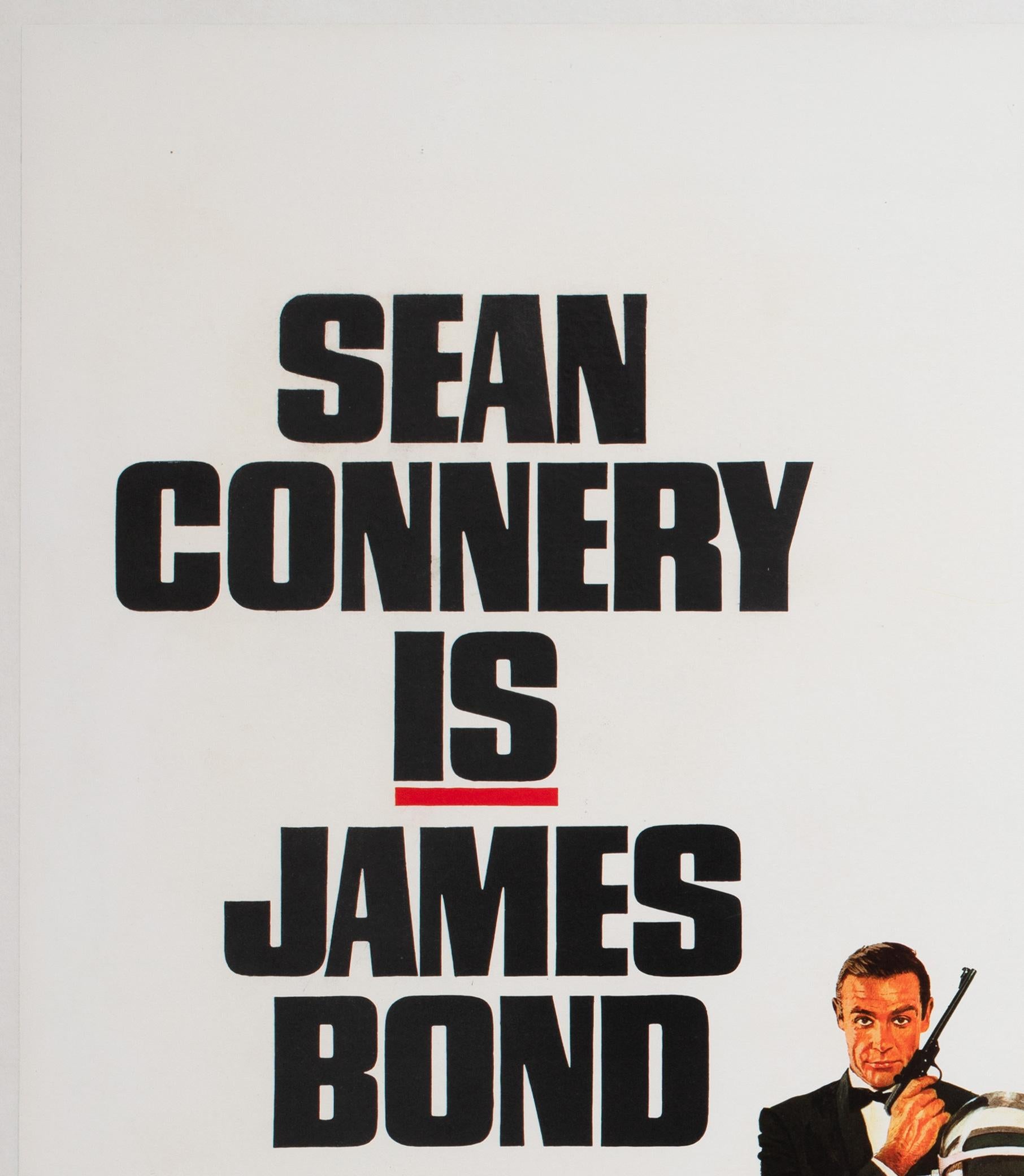 Sólo se vive dos veces 1967 UK Quad Style B Film Movie Poster, Frank McCarthy Británico en venta