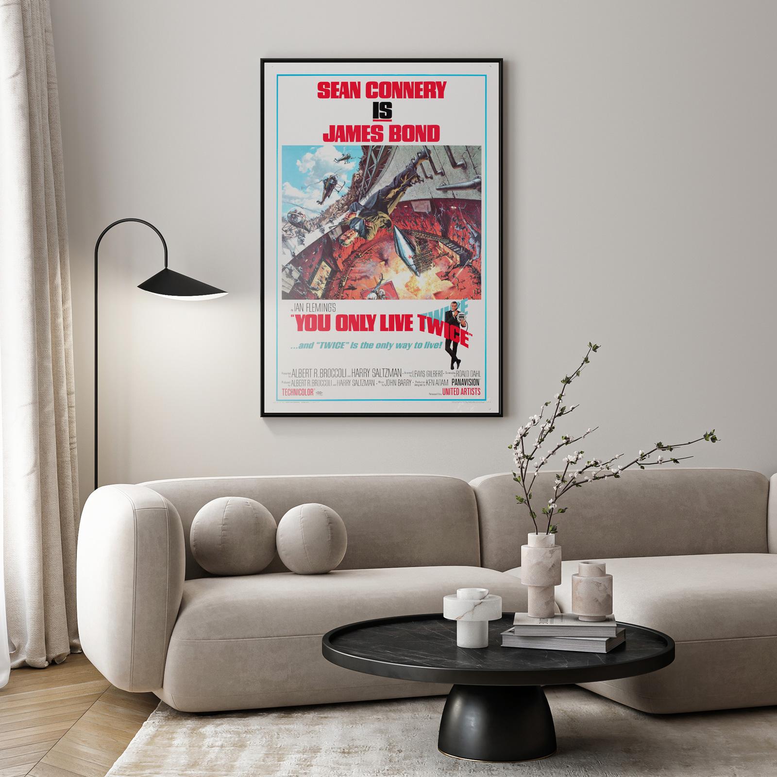 Superbe affiche de film originale de style 