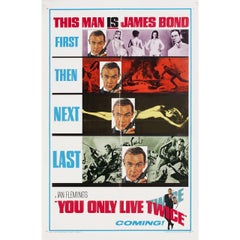 You Only Live Twice 1967 U.S. One Sheet Film Poster