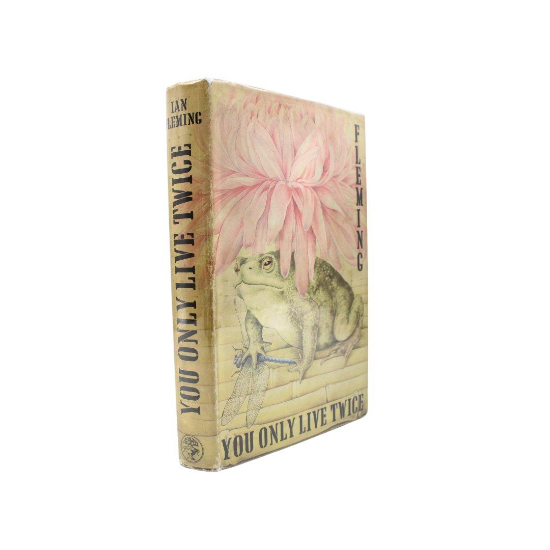 Mid-Century Modern You Only Live Twice by Ian Fleming, First Edition, in Original Dust Jacket, 1964