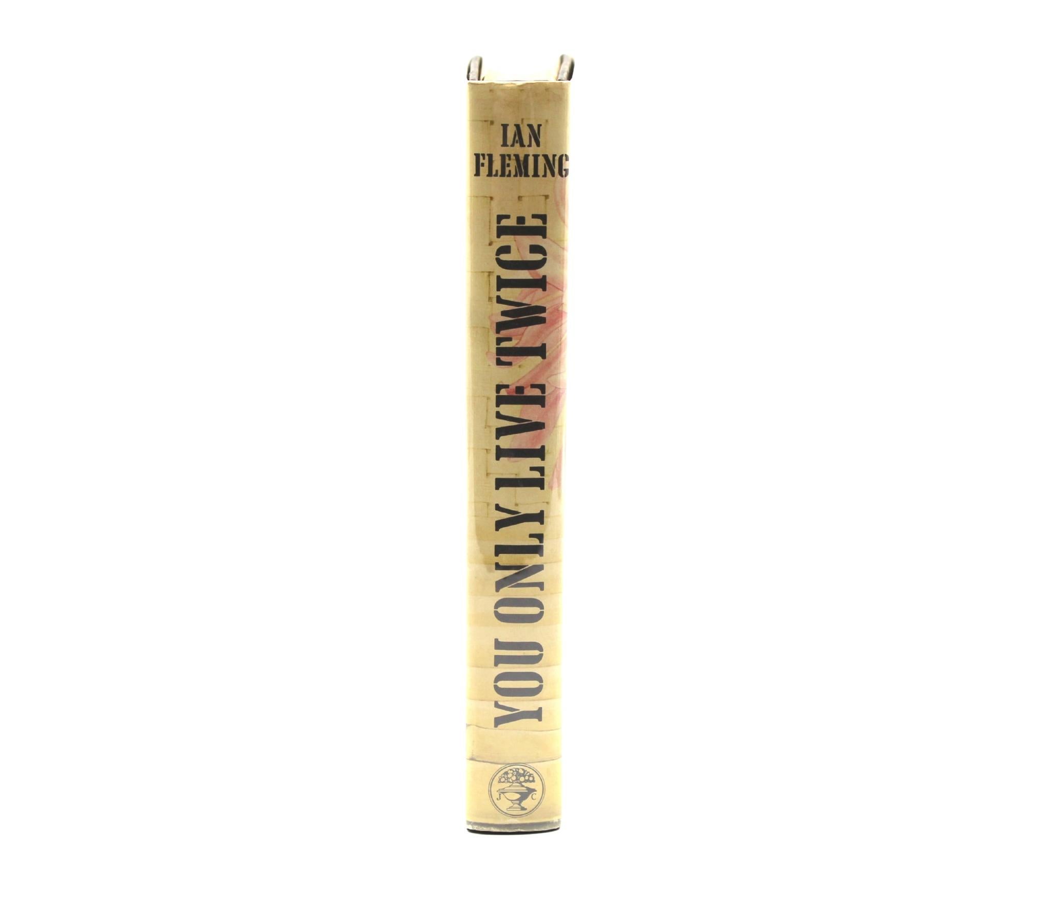 Mid-Century Modern You Only Live Twice by Ian Fleming, First Edition in Original Dust Jacket, 1964 For Sale