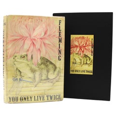 Vintage You Only Live Twice by Ian Fleming, First Edition, in Original Dust Jacket, 1964
