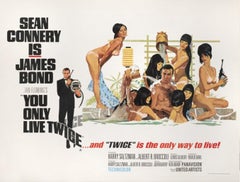 "You Only Live Twice" Film Poster, 1967