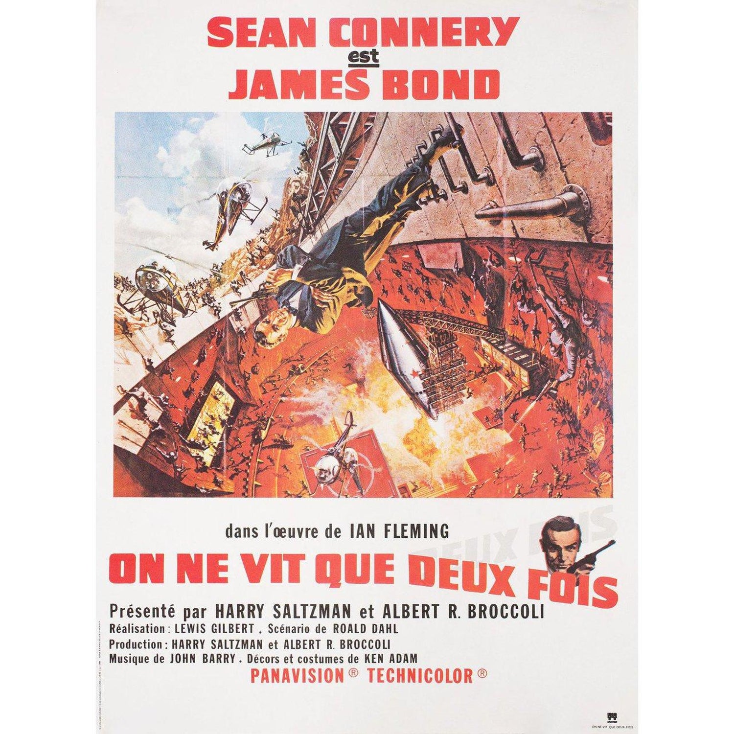 You Only Live Twice R1970s French Petite Film Poster For Sale At 1stdibs You Only Live Twice R1970s French Petite Film Poster For Sale At 1stdibs