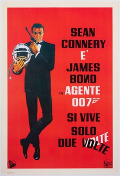 You Only Live Twice R1970s Italian Commercial Poster, Robert McGinnis