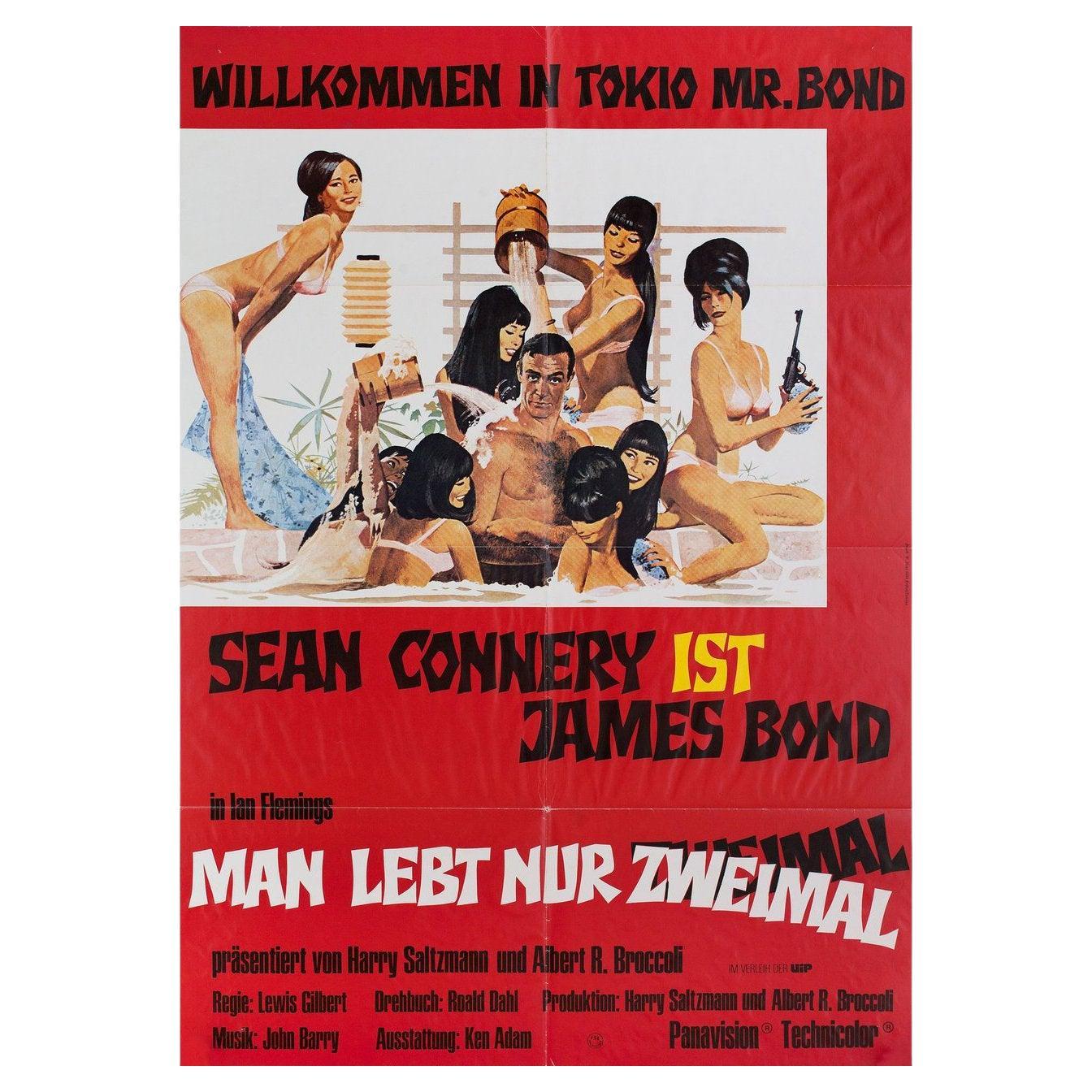 You Only Live Twice R1973 German A1 Film Poster