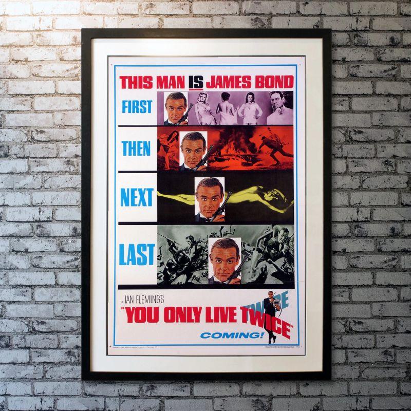 You Only Live Twice, Unframed Poster, 1967

Original US Advance one sheet (27 X 41 Inches). James Bond and the Japanese Secret Service must find and stop the true culprit of a series of space hijackings, before war is provoked between Russia and