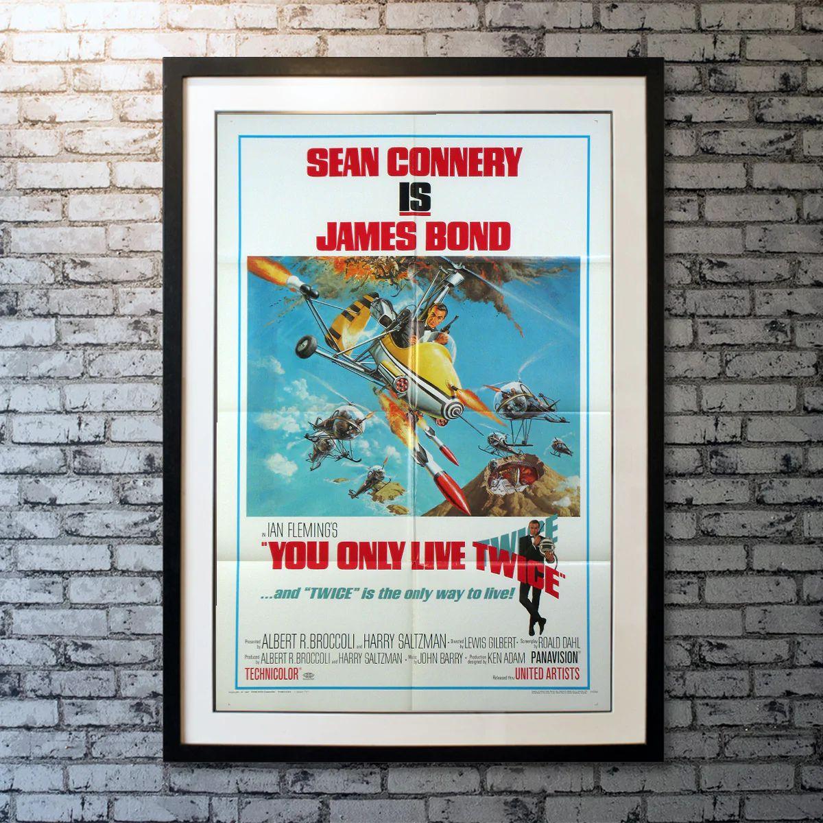 You Only Live Twice, Unframed Poster, 1967

Original One Sheet (27 X 41 Inches). James Bond and the Japanese Secret Service must find and stop the true culprit of a series of space hijackings, before war is provoked between Russia and the United