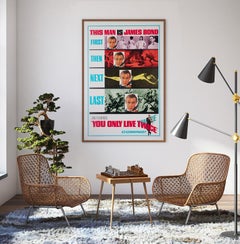 "You Only Live Twice" US Film Poster, 1967, Bond