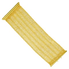 Youmna 18k  Gold Mesh  Bracelet