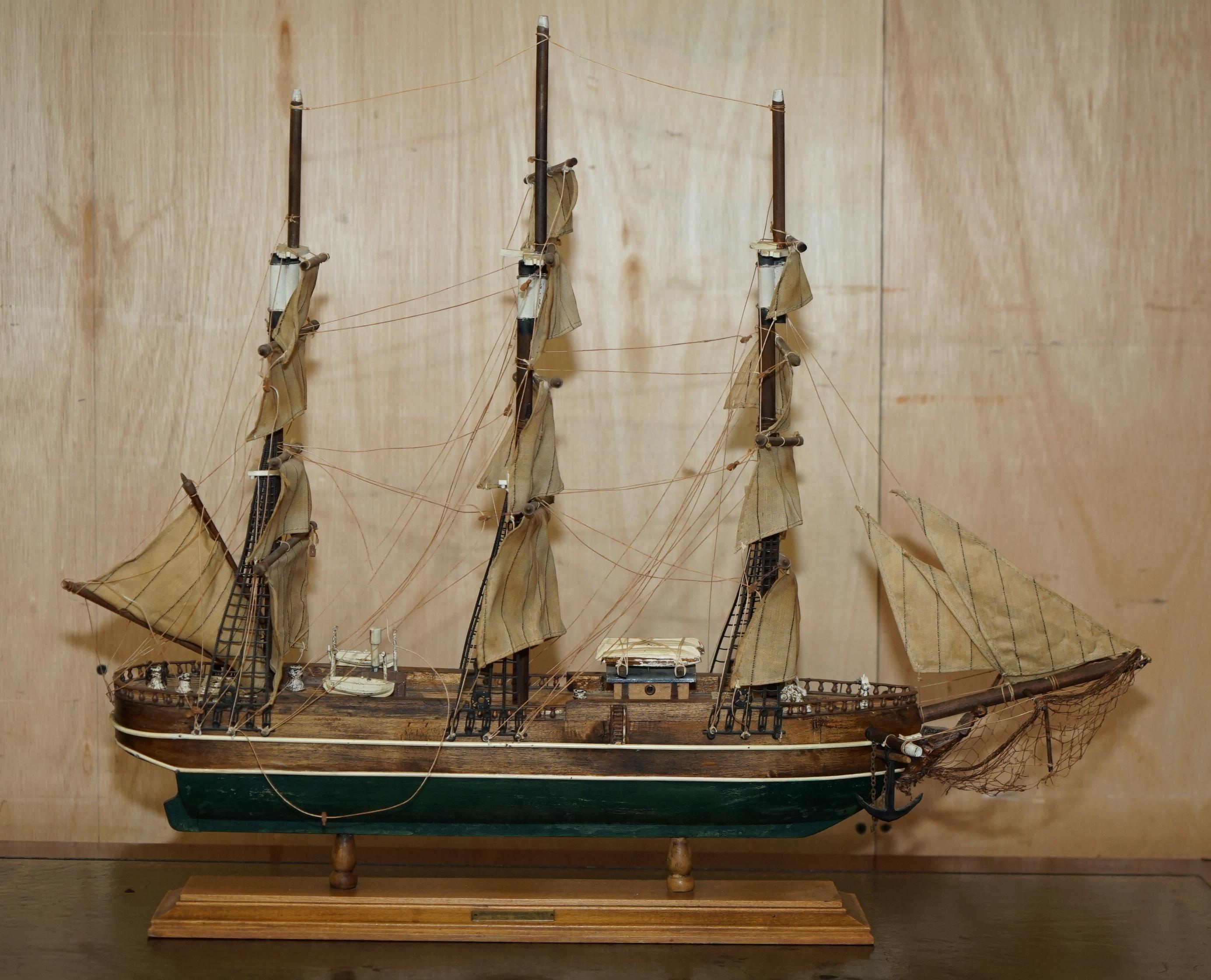 Young America Clipper Ship 1853 Modelo Representación Realista Gran Tamaño en venta 6