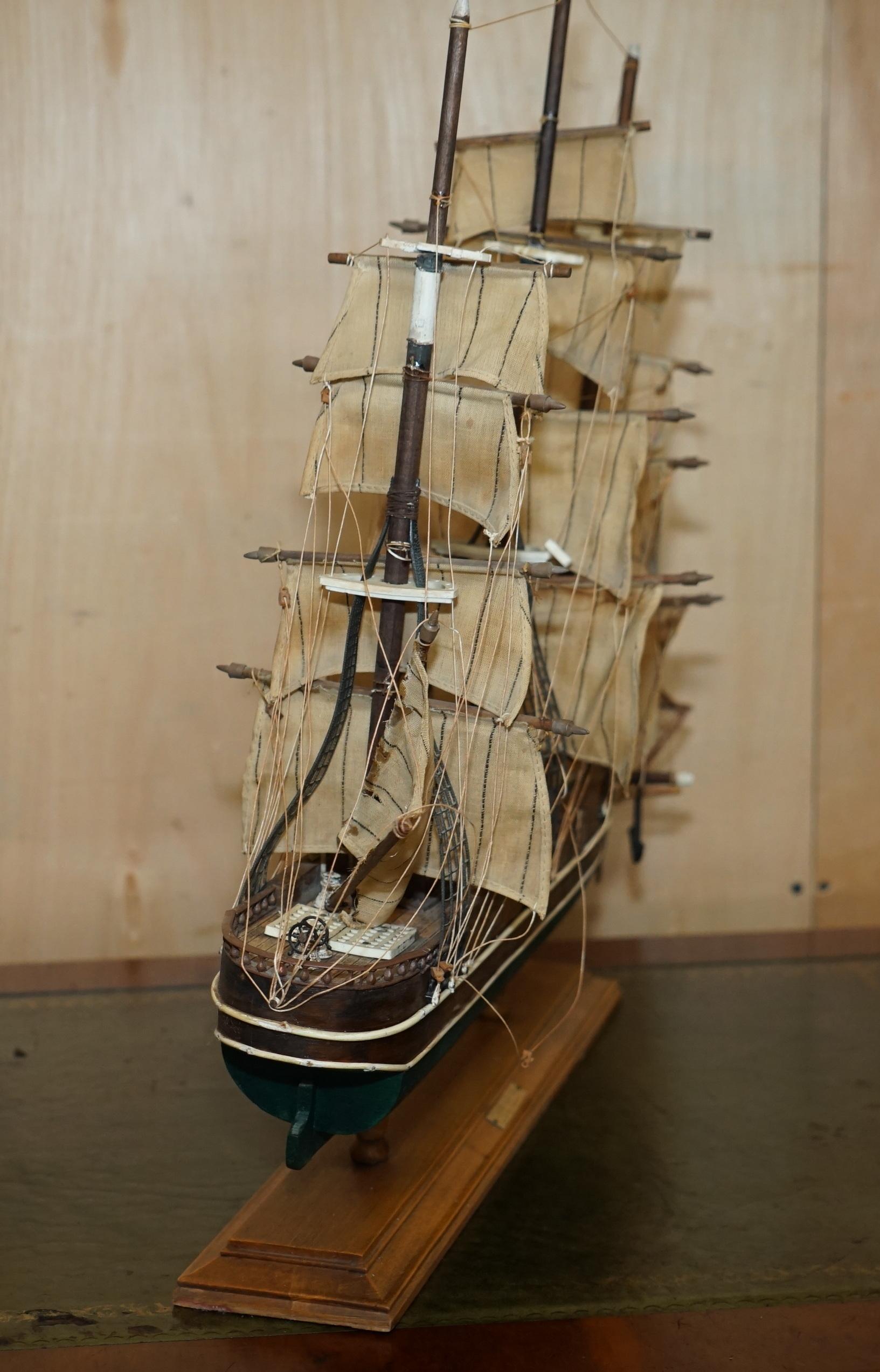 Young America Clipper Ship 1853 Modelo Representación Realista Gran Tamaño en venta 10