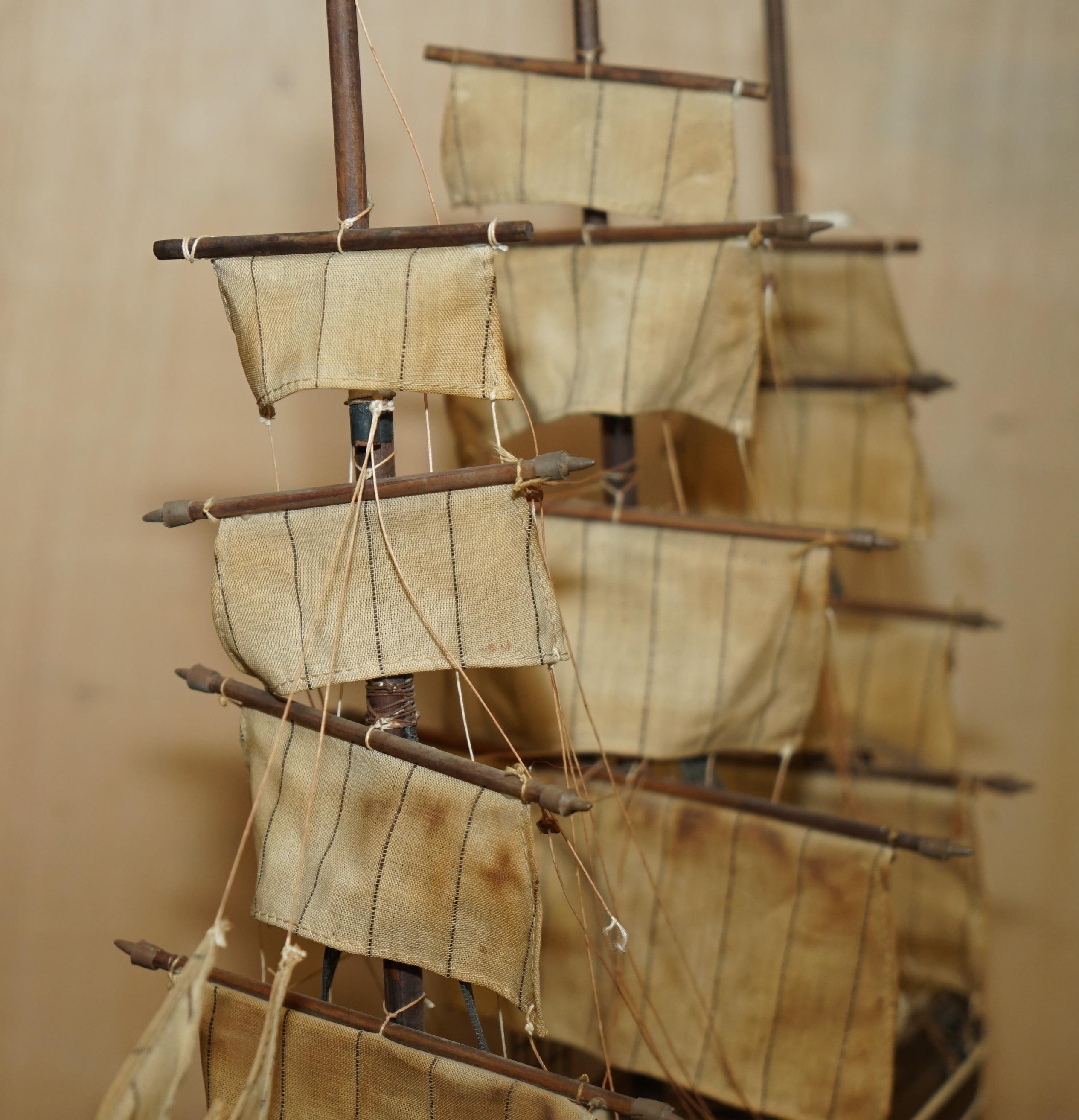 Young America Clipper Ship 1853 Modelo Representación Realista Gran Tamaño en venta 1