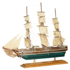Young America Clipper Ship 1853 Modelo Representación Realista Gran Tamaño