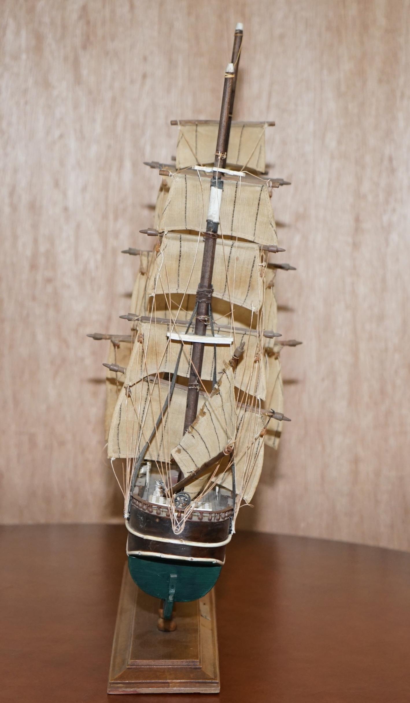 Young America Clipper Ship 1853 Model Realistic Representation Large Sized 7