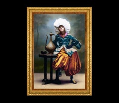 Young Boy as AliBaba, after Belle Époque Photo by Gaspard-Félix Tournachon