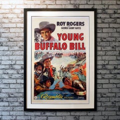Young Buffalo Bill, Unframed Poster, 1940