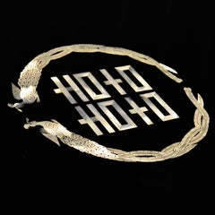 Piano à queue Young Chang avec incrustation décorative de nacre de paon