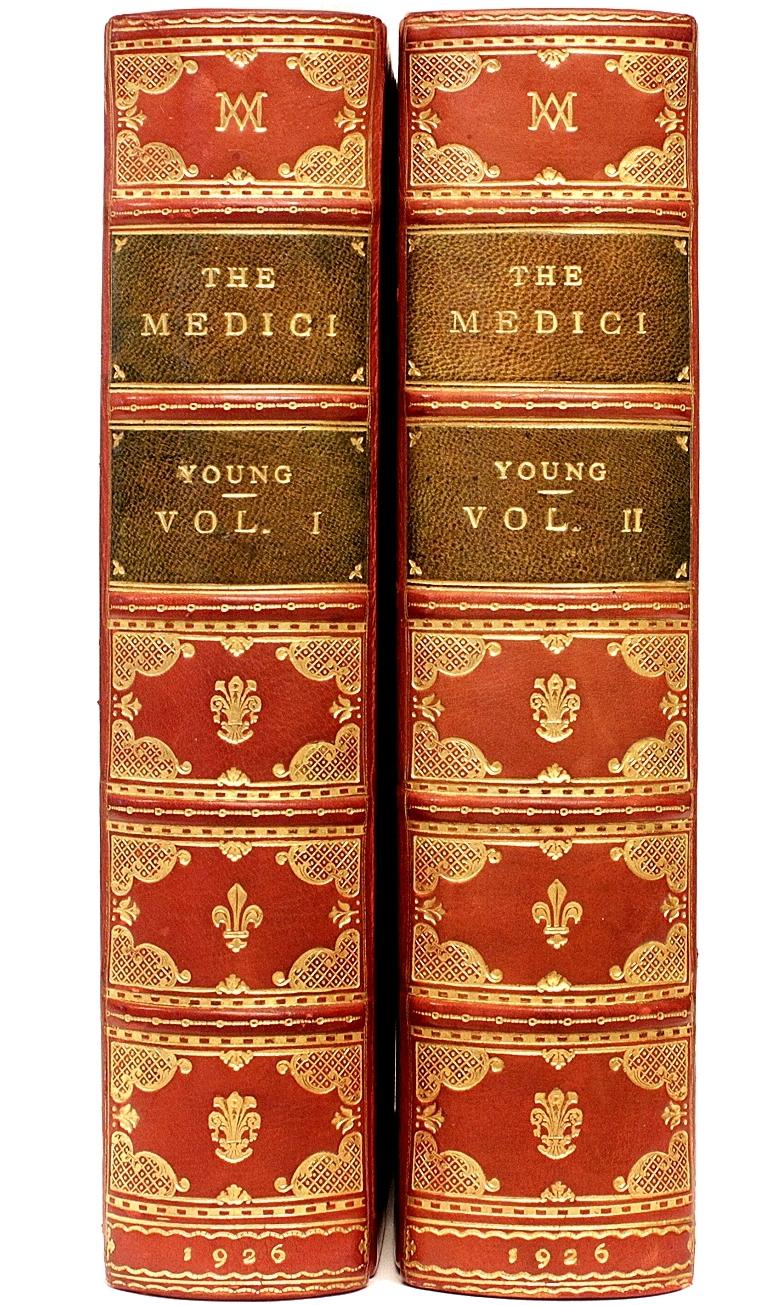 Author: YOUNG, Colonel G. F. 

Title: The Medici.

Publisher: London: John Murray, 1926.

Description: 2 vols., 8-15/16