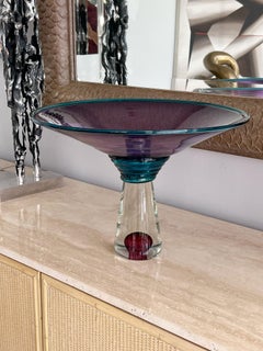 Young Constantine Large Art Glass Centerpiece