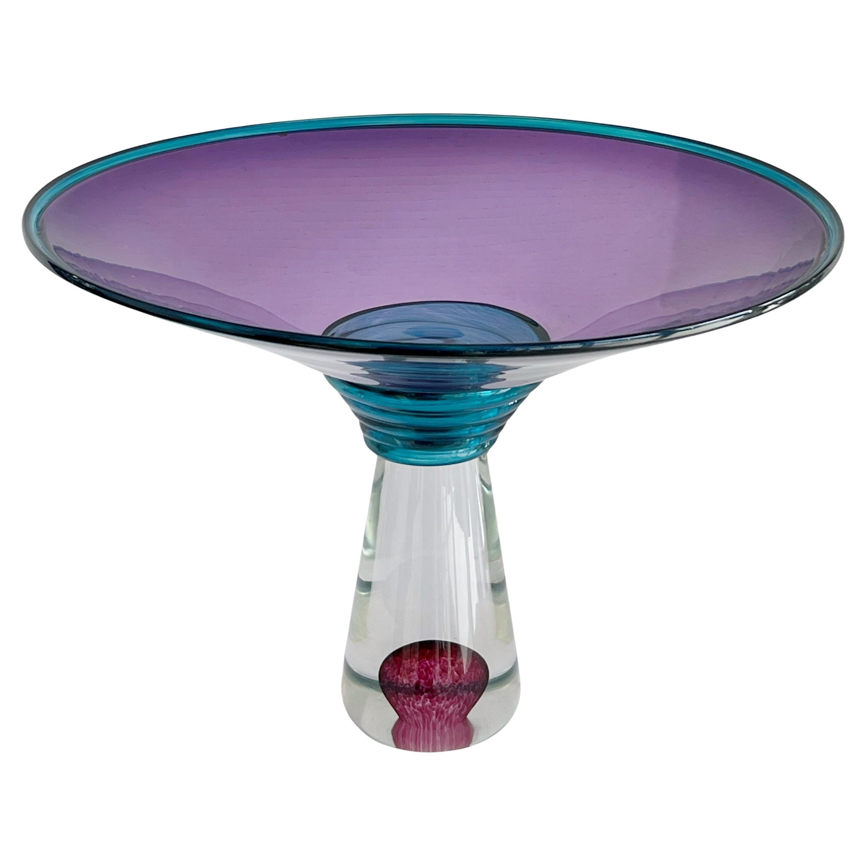 Centro de mesa grande de cristal Young Constantin