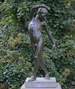 A Bronze Dancing Youth