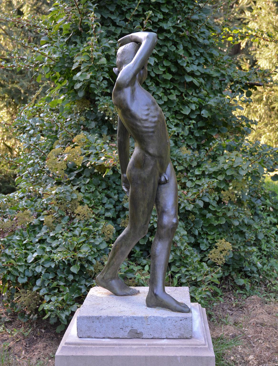Expressionist Young Dancer in Bronze