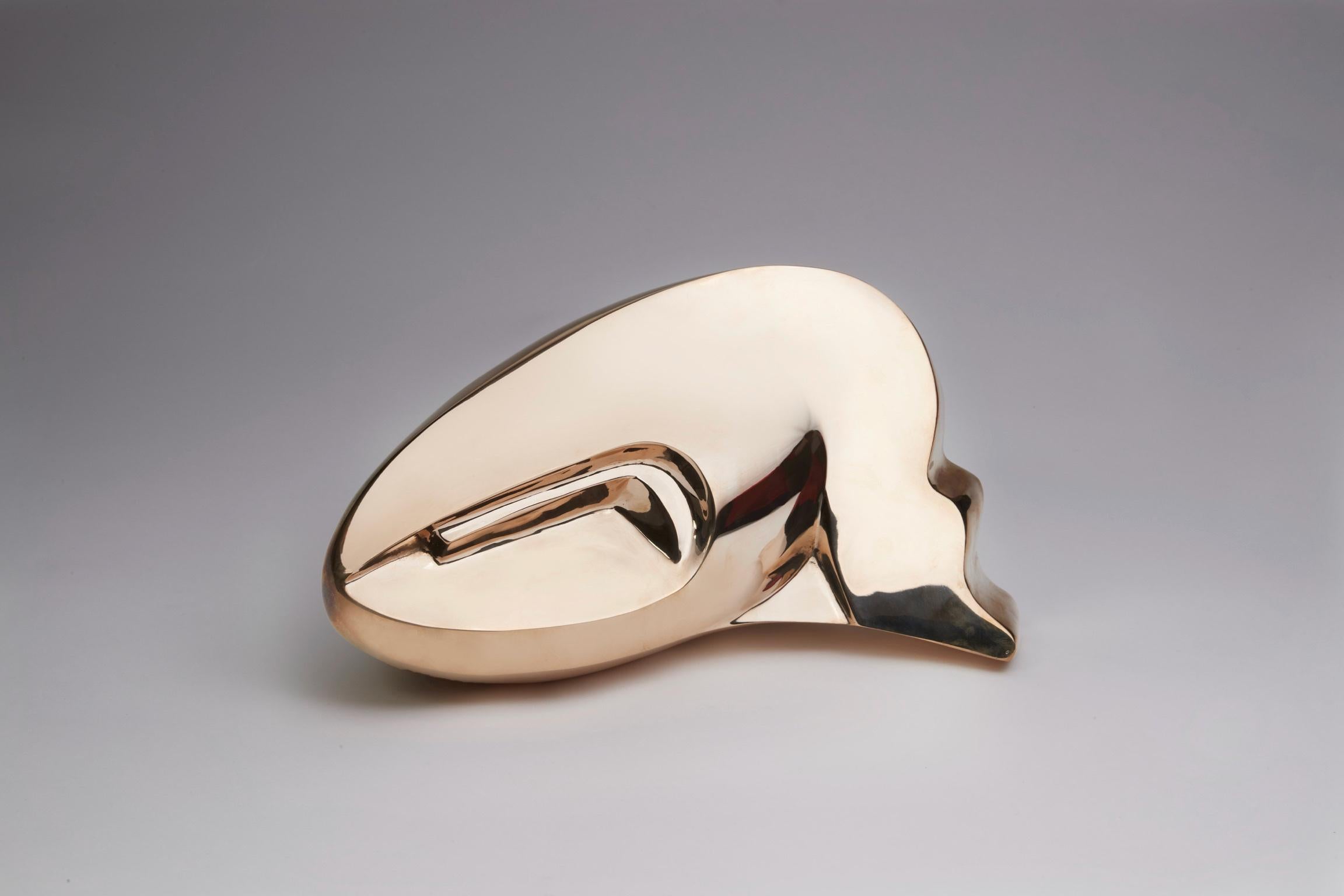Scultura in bronzo dorato lucido
Edizione limitata di 8 esemplari
Firmato, timbrato e numerato
Sigillo del fondatore.