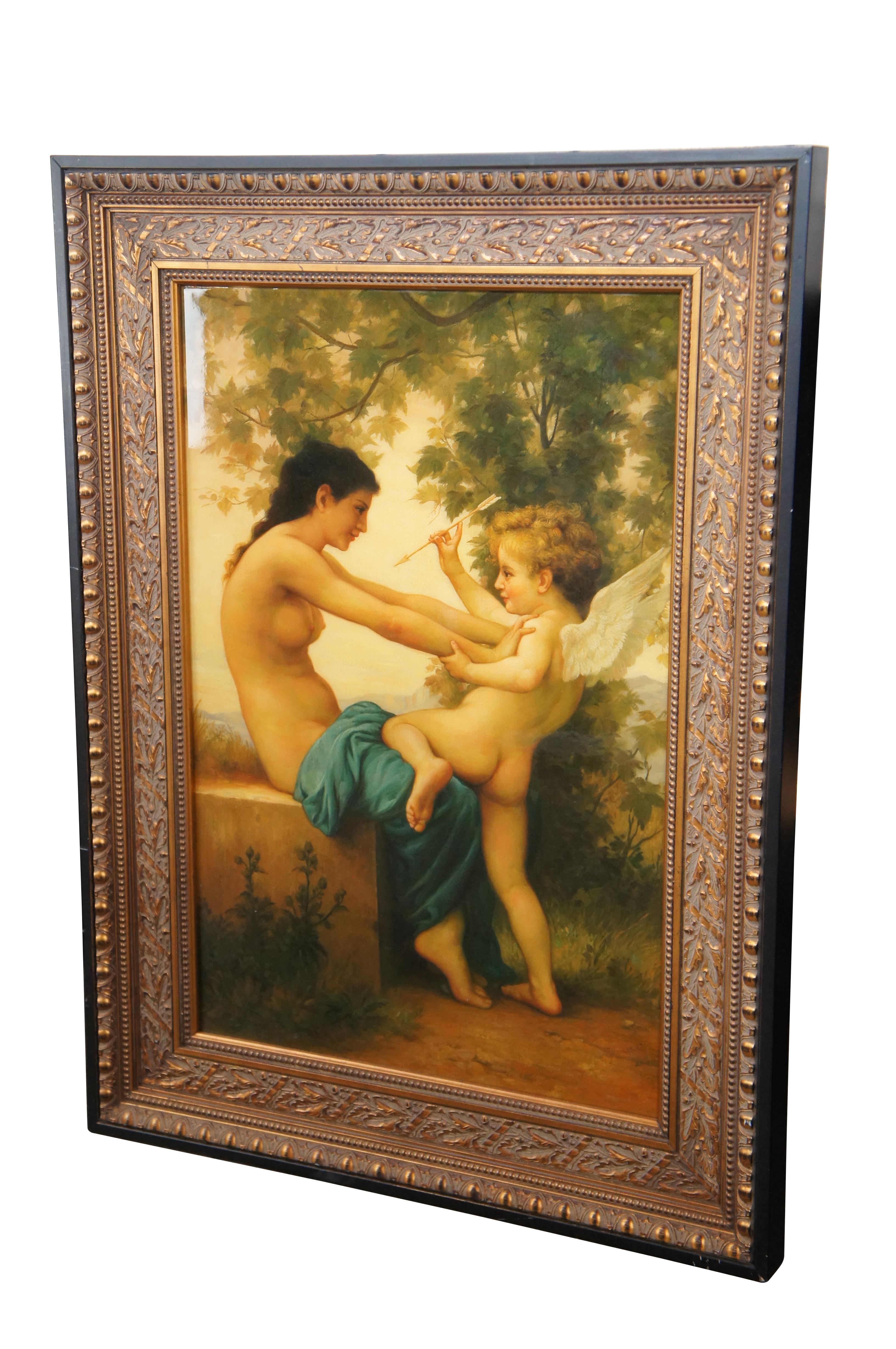 Contemporary School oil painting of 