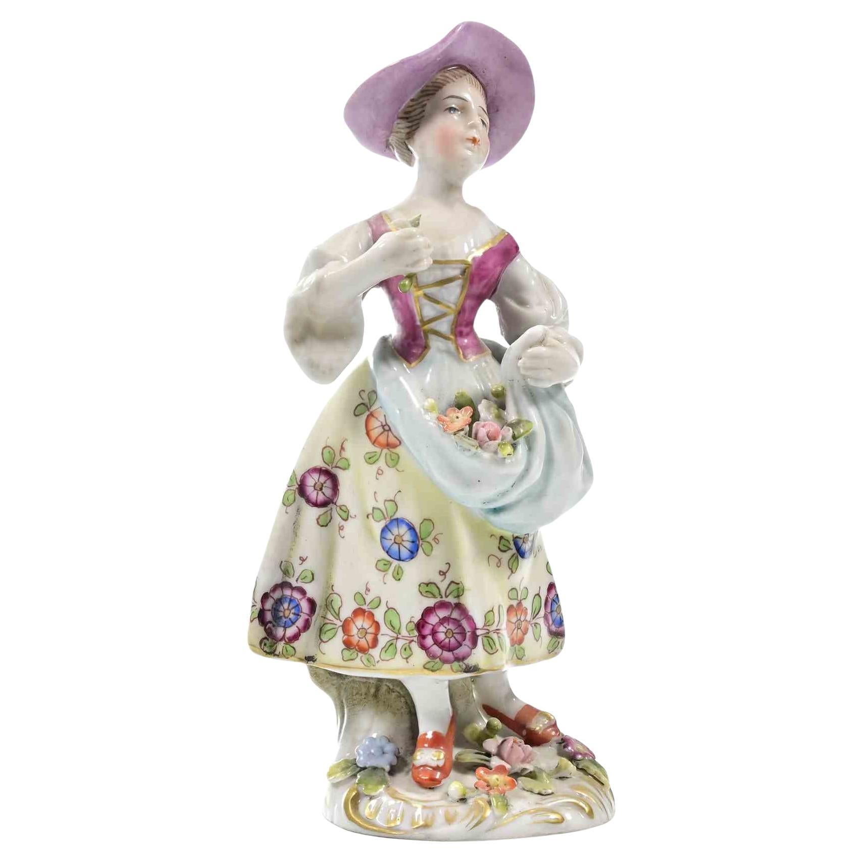 Scultura di ragazza, inizio XX secolo