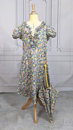 Young Girls Floral Ensemble, 1939 Worlds Fair
