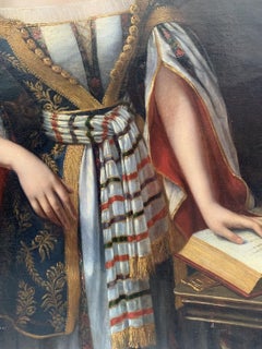 Young Greek Woman Dressed in Epirus Island Costume Dated 1831