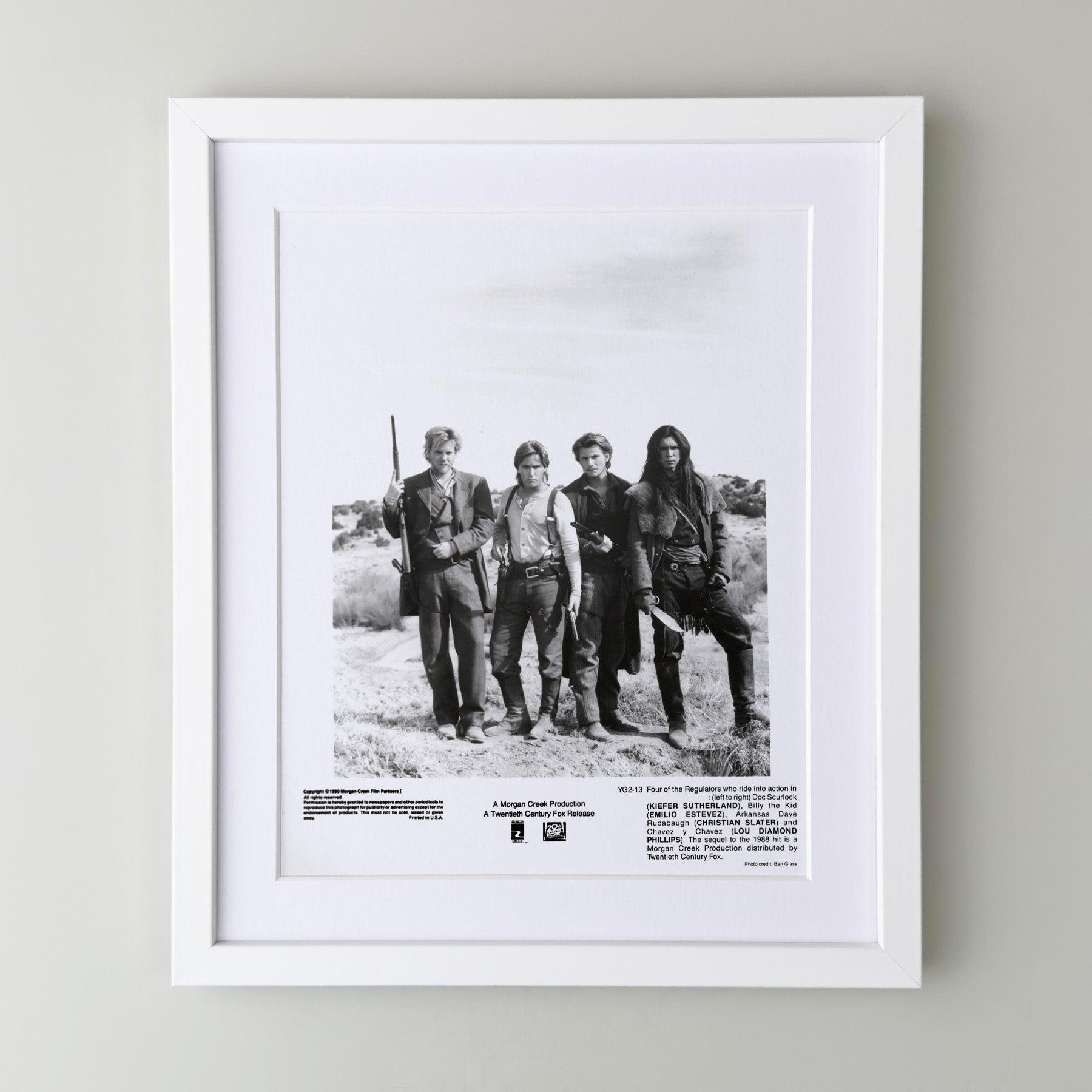 Americano Young Guns 1988 Pubblicità Film Film Stampa Ancora incorniciato in vendita