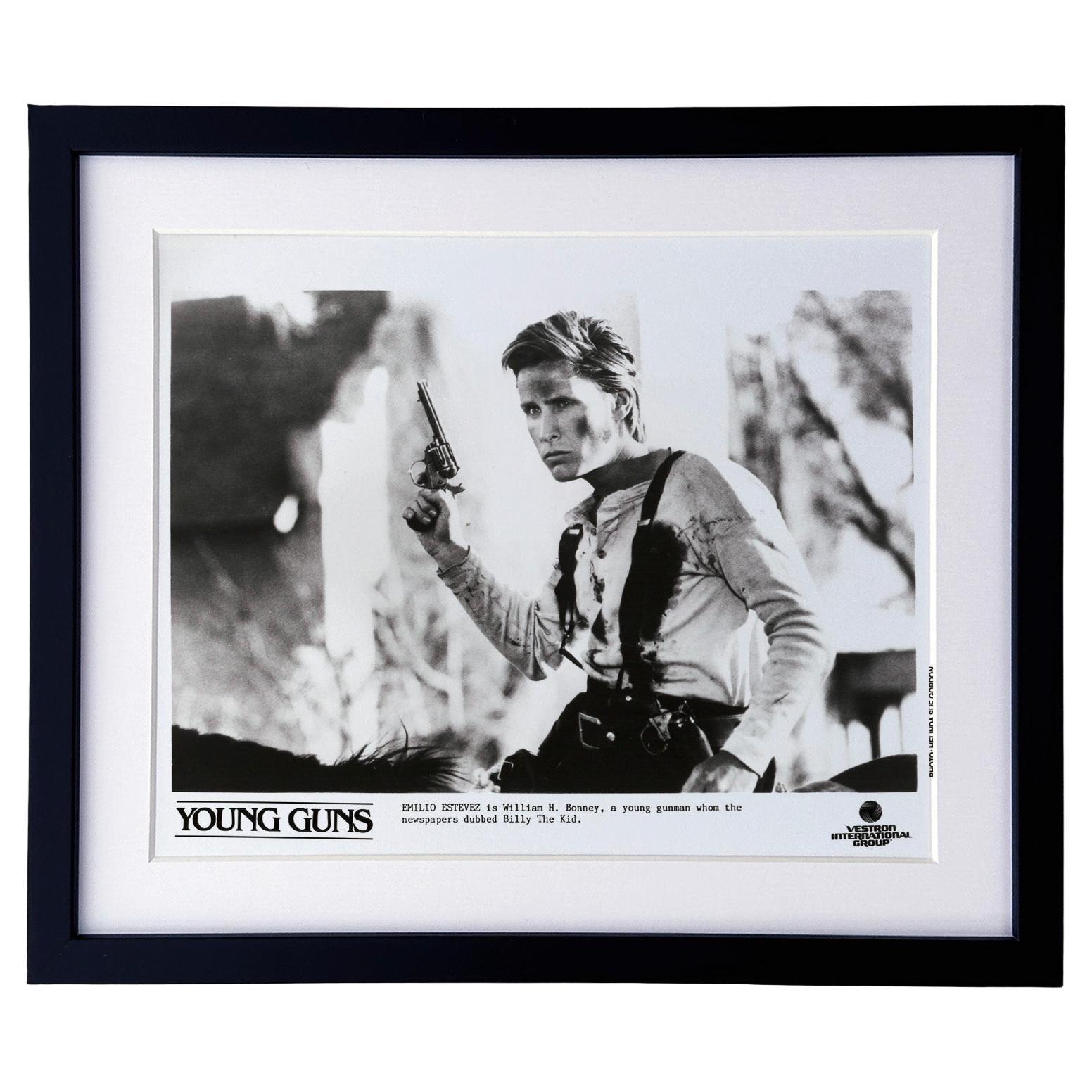 Young Guns 1988 Publicity Film Movie Press Still Framed
