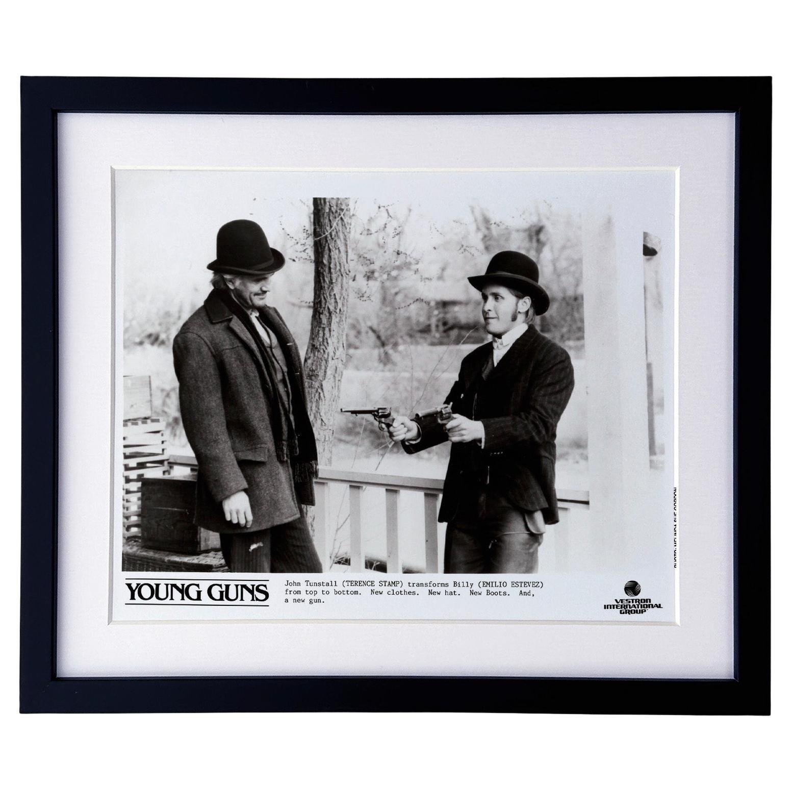 Young Guns 1988 Publicity Film Movie Press Still Framed